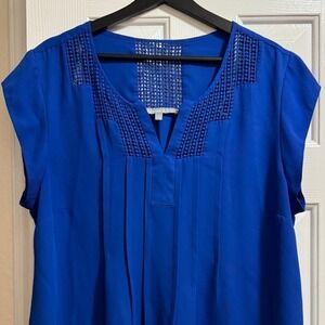 Daniel Rainn Royal Blue Blouse